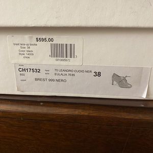 Chloe brest lace-up bootie